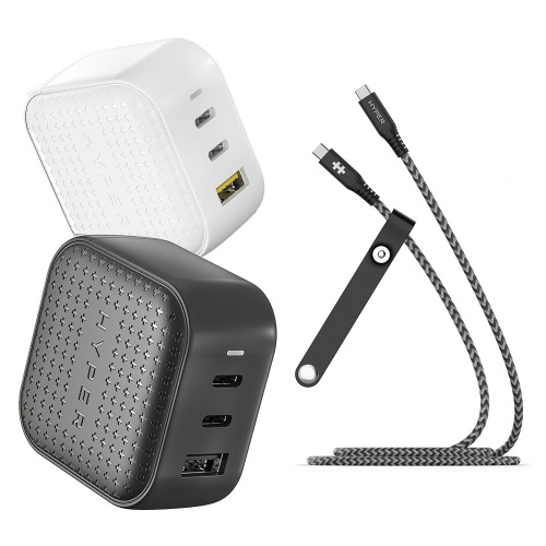 고사양 충전기와 케이블 세트